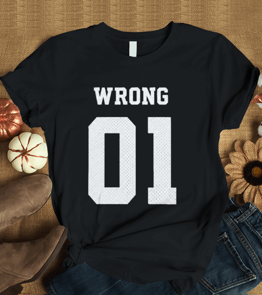 Gideonal Store Wrong 01 Jersey T-Shirt
