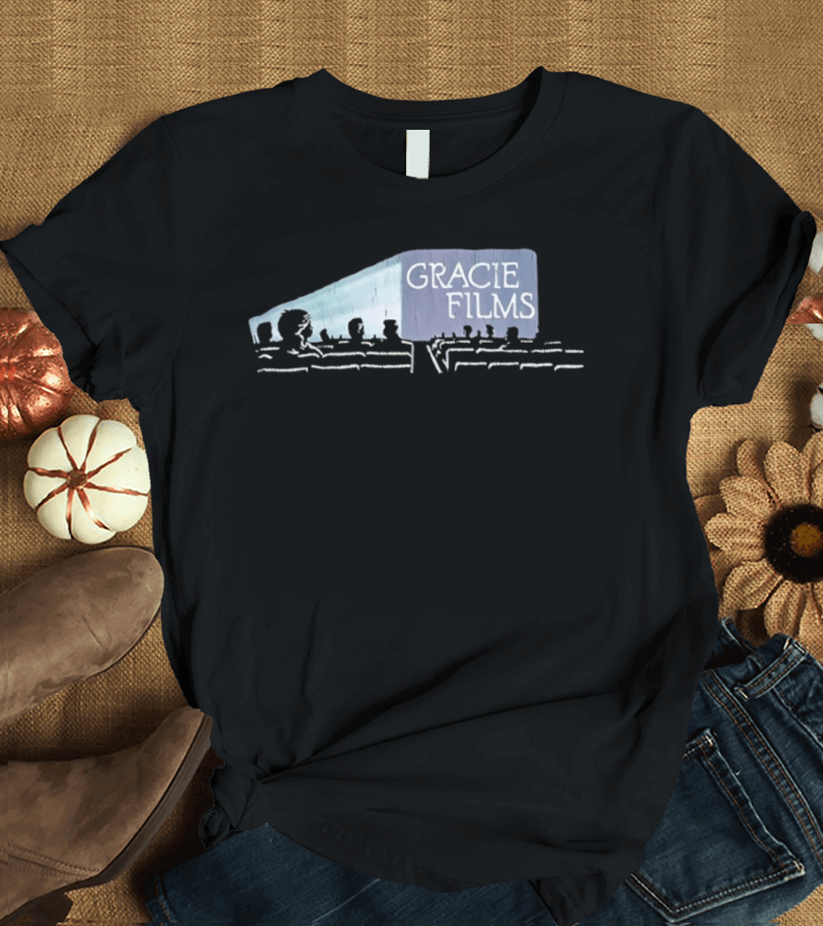Gracie Films Cinema Screen The Simpsons Movie Theater Comedy Television T-Shirt