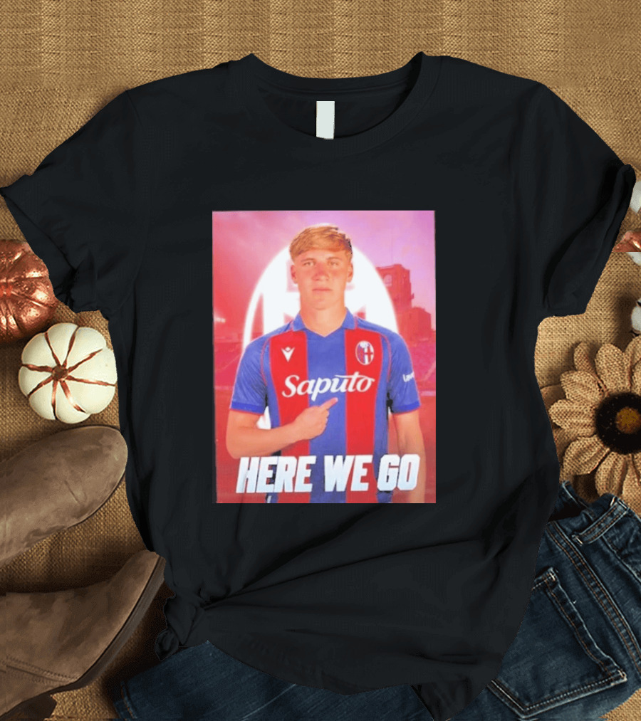 Mikel Amondarain Saputo Bologna FC Here We Go T-Shirt