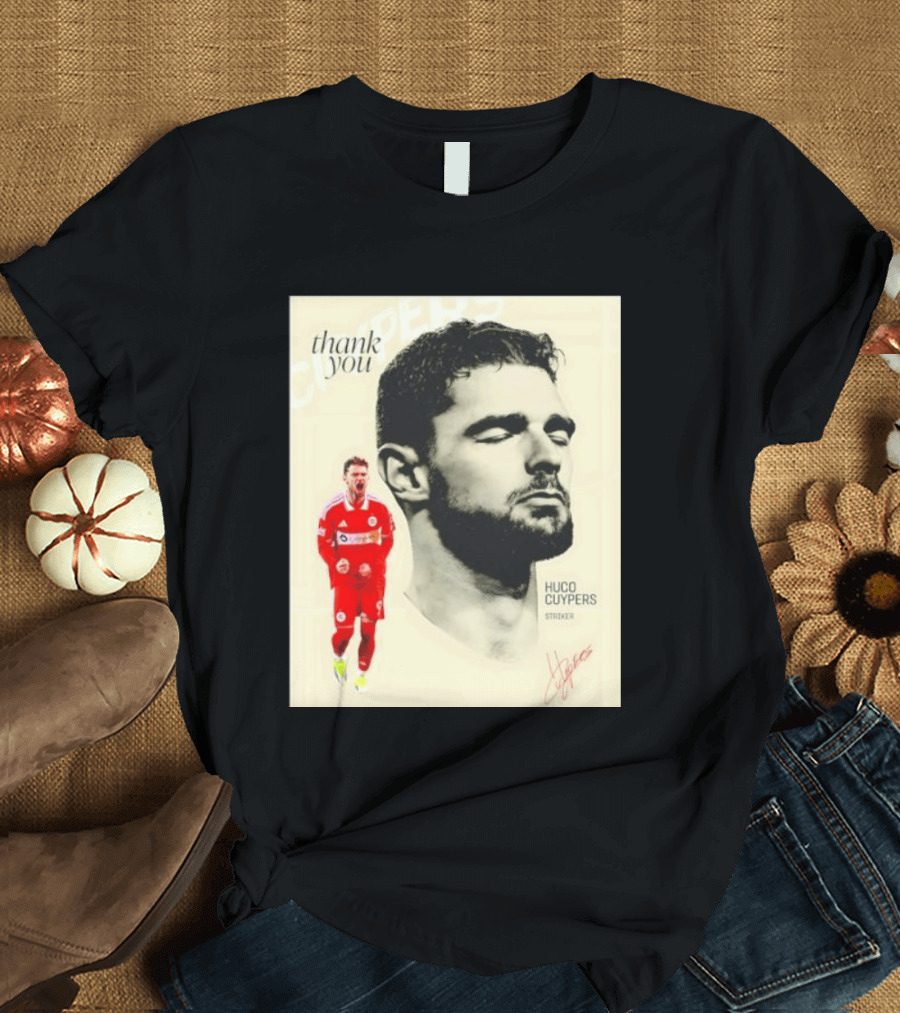 Hugo Cuypers Striker Thank You Chicago Fire FC T-Shirt