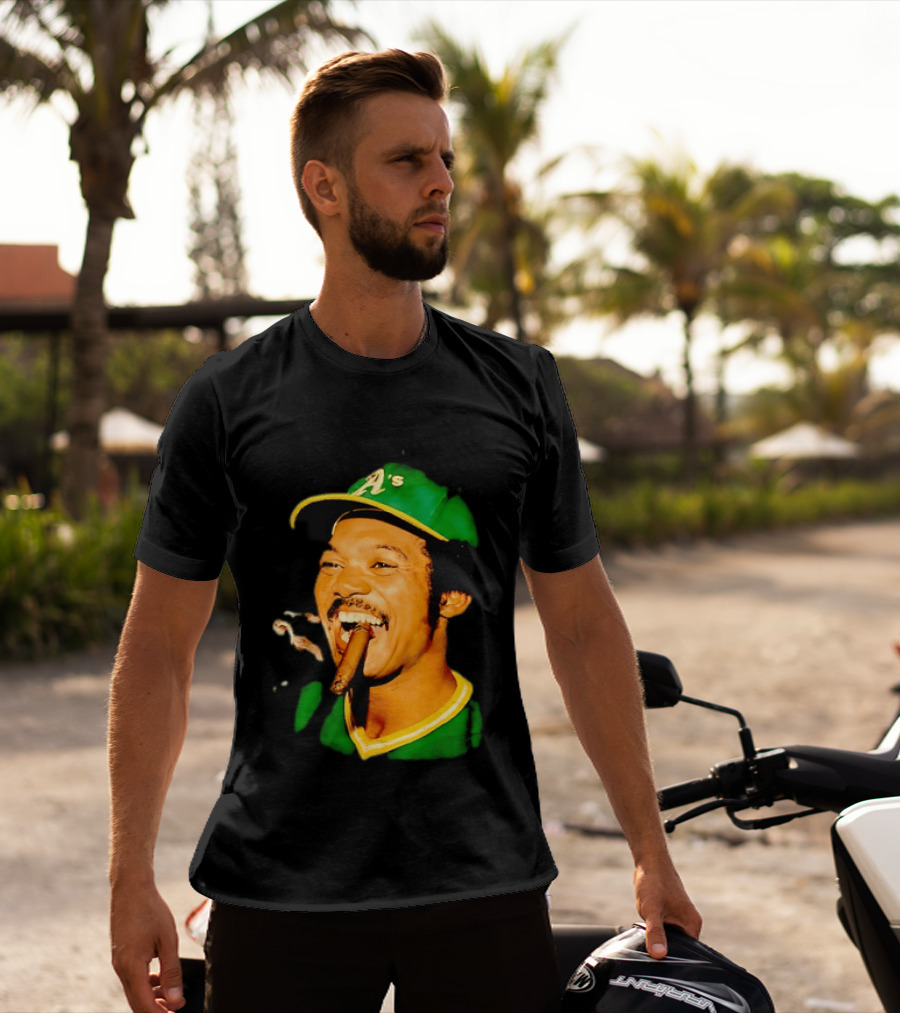Reggie Jackson Mr October Oakland Athletics Vintage 70s Baseball Legend T-Shirt