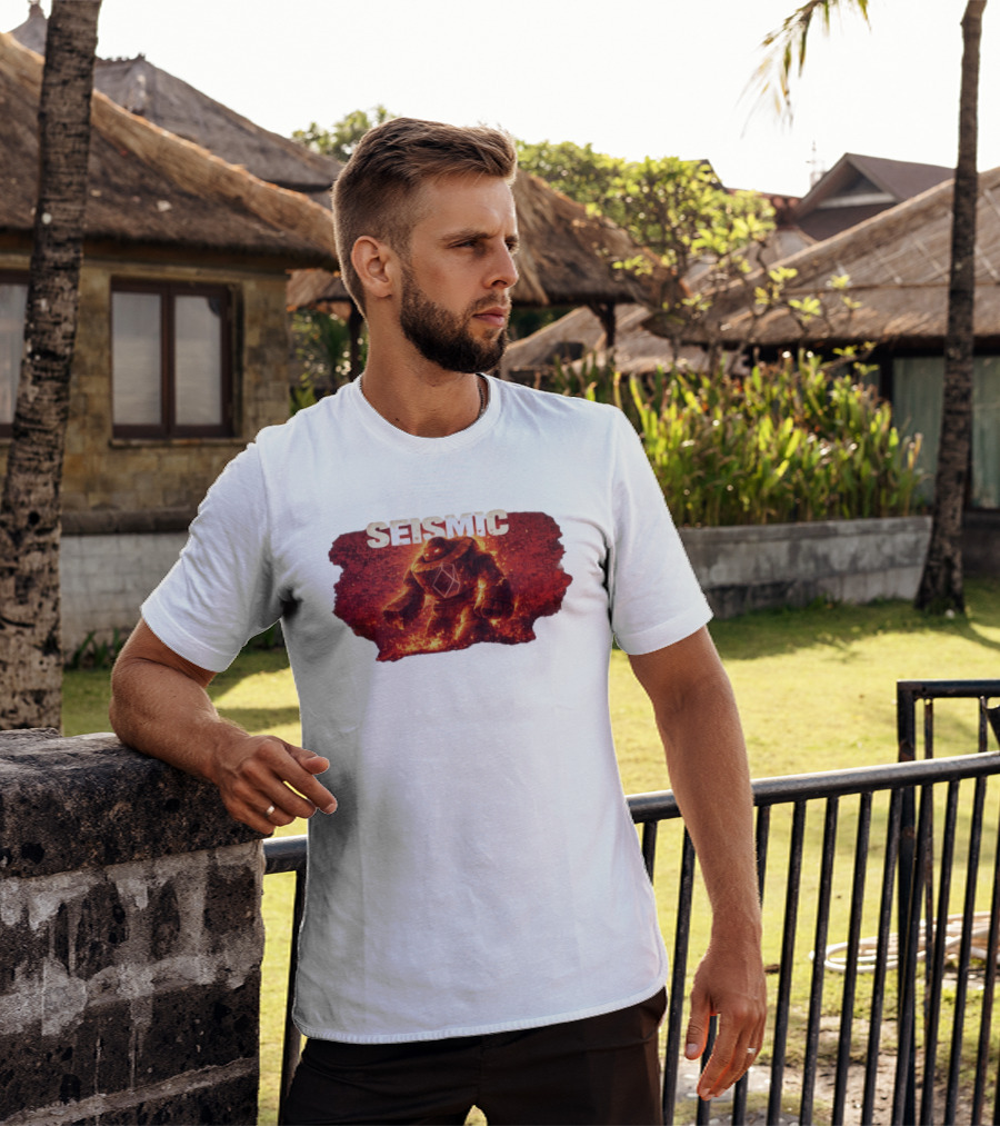 Seismic Magnitude Lava Golem Erupts With Power T-Shirt