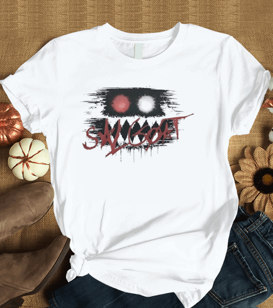 SK Goat Distressed Streetwear Urban Edgy Graffiti T-Shirt