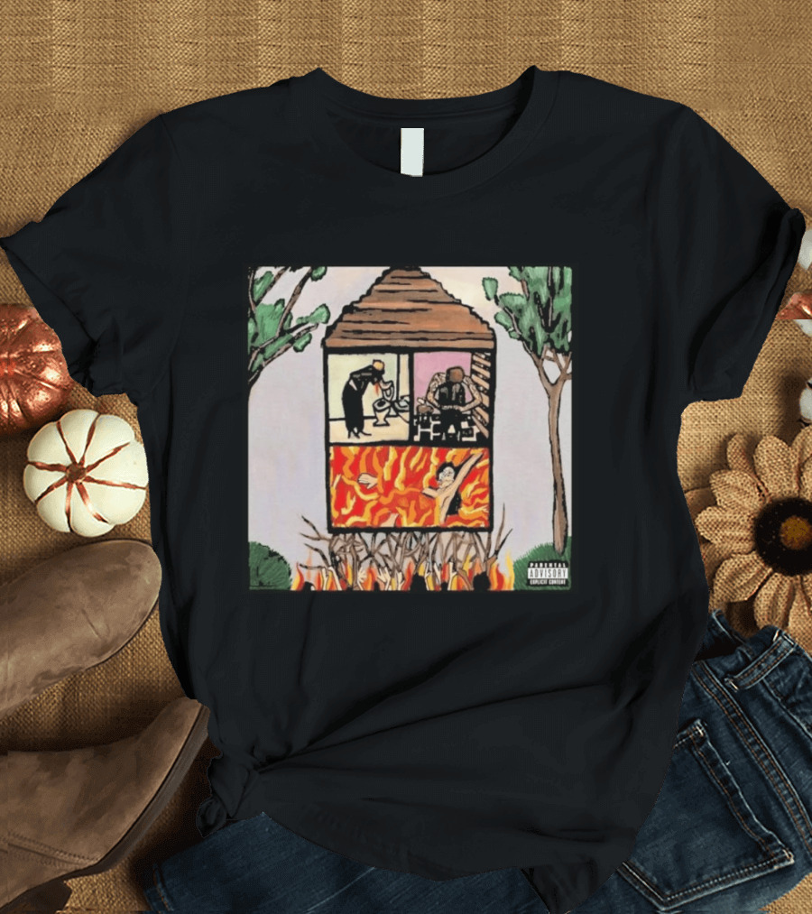 Long Term Effects Of Suffering With Parental Advisory Explicit Content Warning T-Shirt
