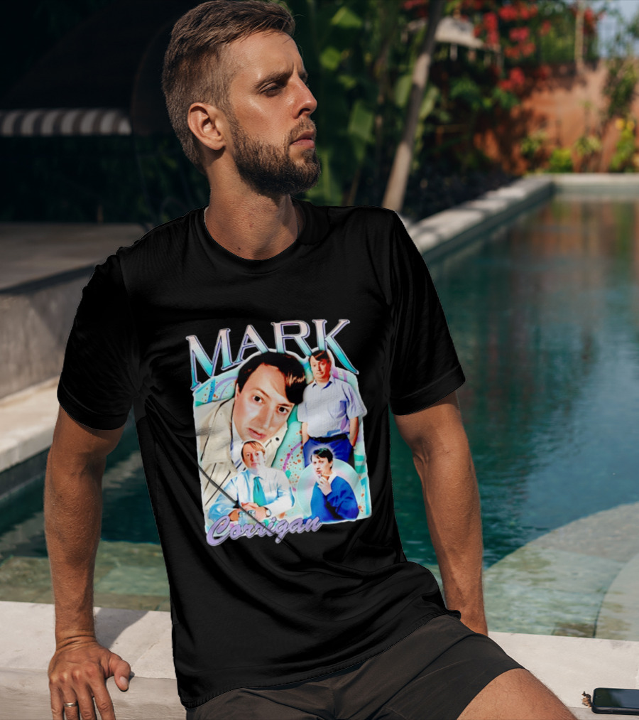 Mark Corrigan Peep Show Character Collage T-Shirt