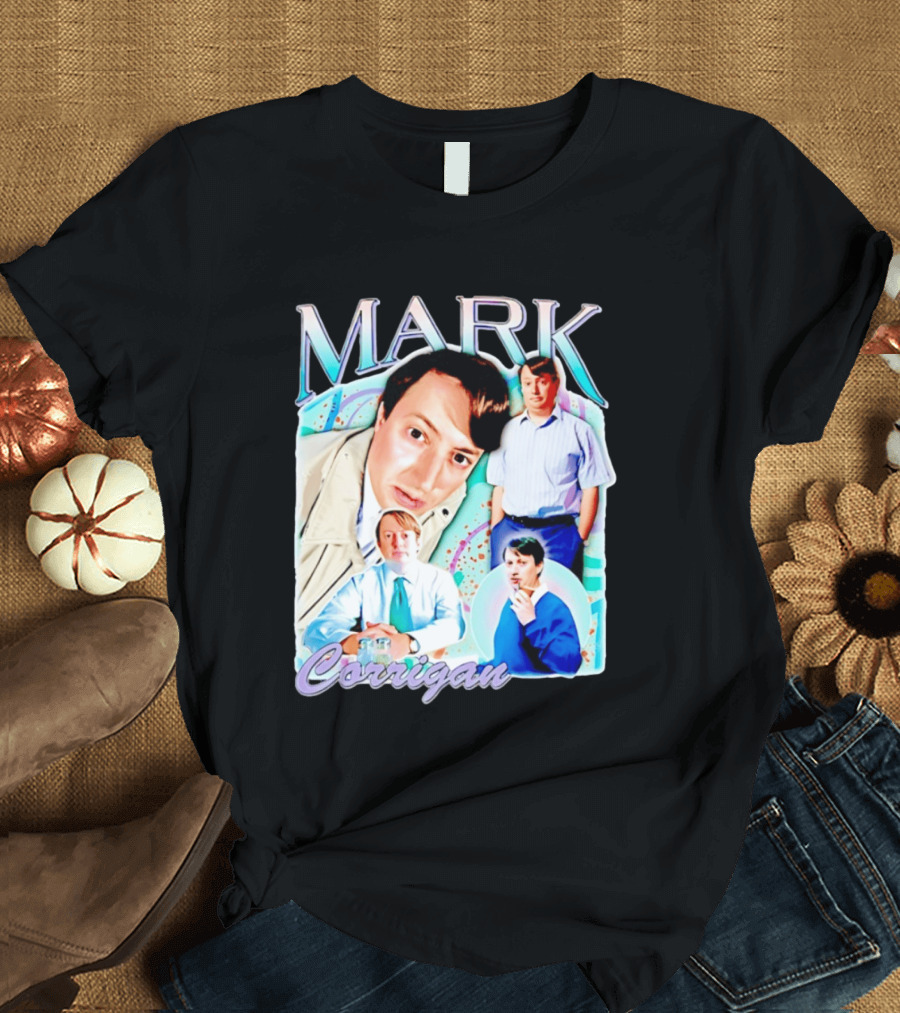 Mark Corrigan Peep Show Character Collage T-Shirt