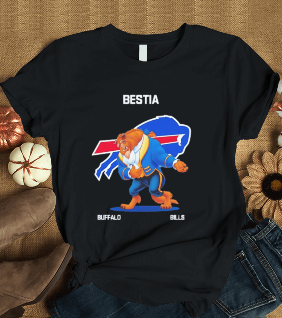 Buffalo Bills Beastia Cartoon T-Shirt