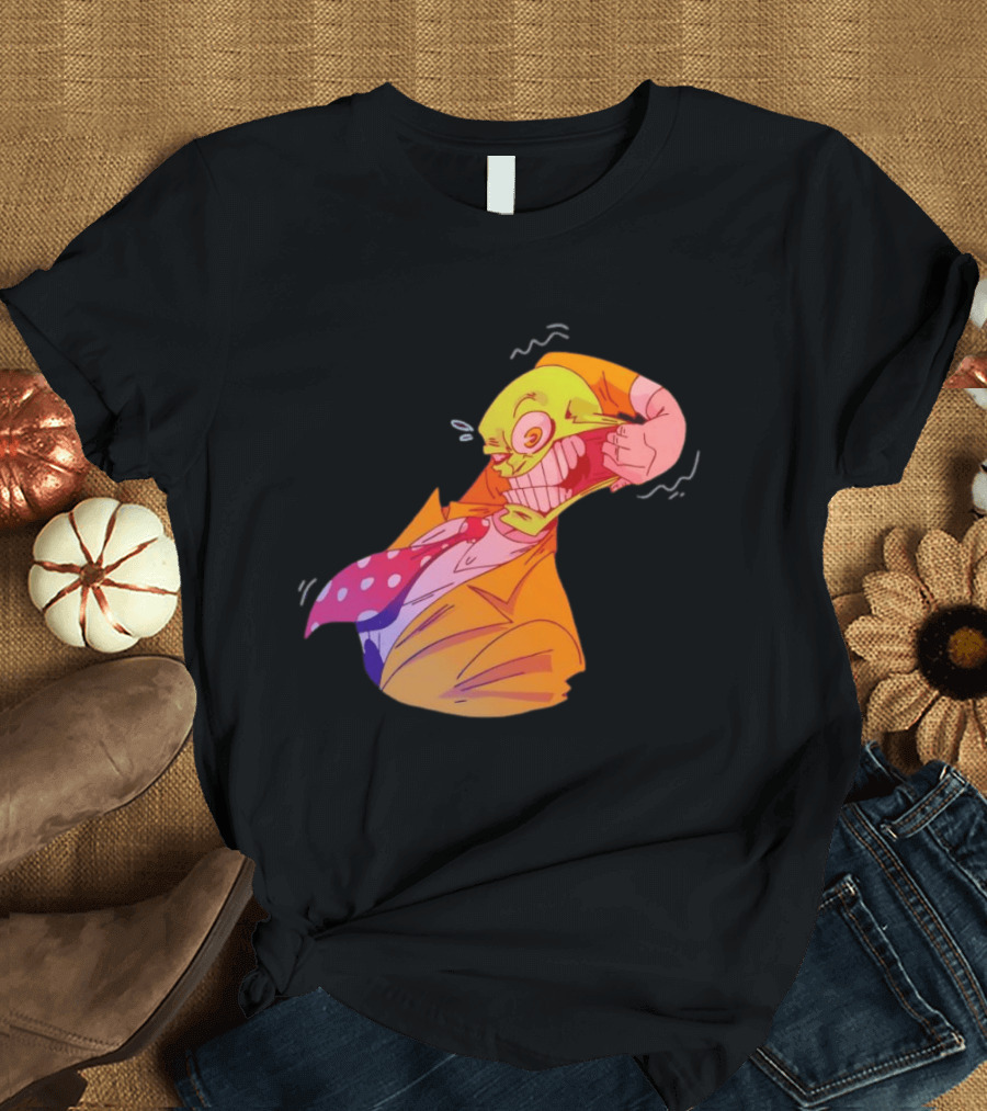 The Mask Dark Horse Comics Face Stretch Iconic Character Pose T-Shirt