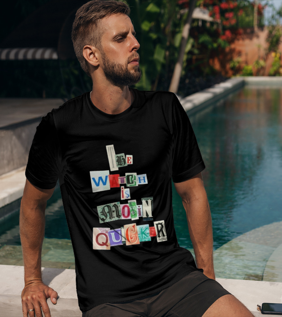 The Is Moin Quicker Collage T-Shirt