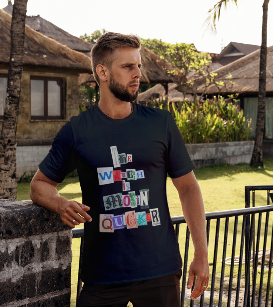 The Is Moin Quicker Collage T-Shirt