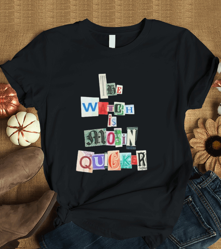 The Is Moin Quicker Collage T-Shirt