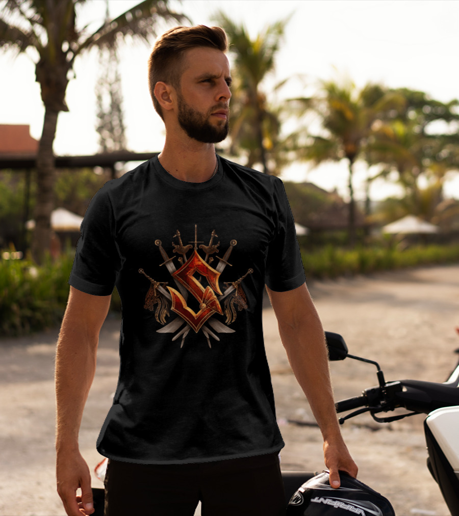 Sabaton Store Sabaton Graspop 2026 Event Iconic Swords And Crest T-Shirt