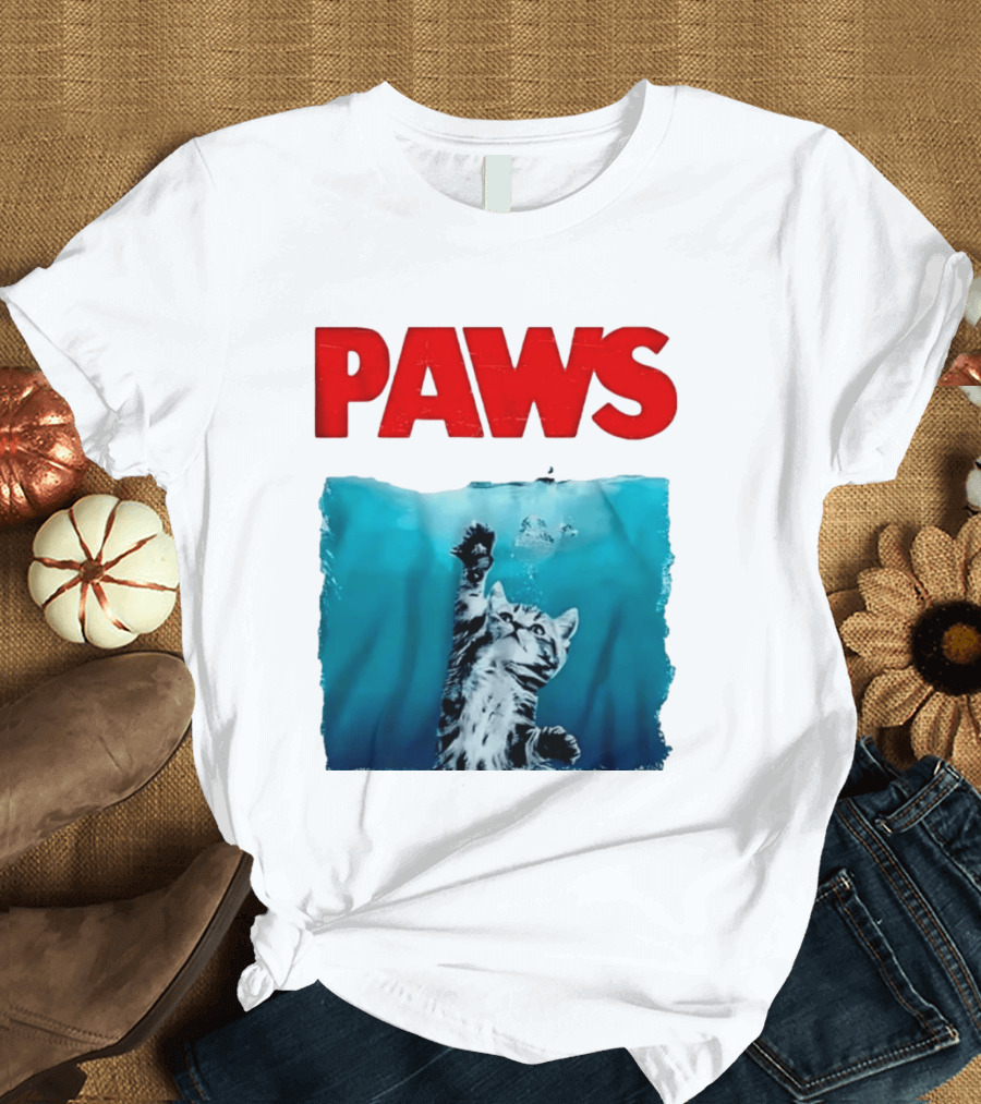 PAWS Cat Kitten Jaws T-Shirt