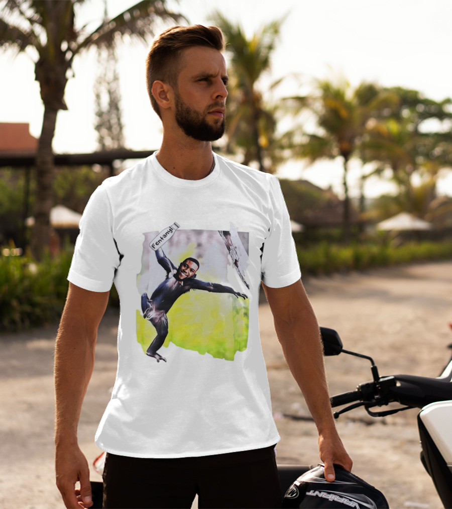 Chadwick Boseman Fentanyl Monkey T-Shirt