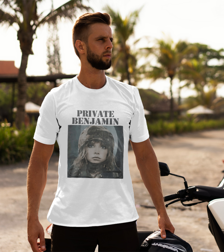 Private Benjamin Goldie Hawn 1980s Movie Iconic Military T-Shirt