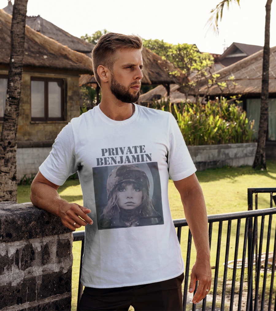 Private Benjamin Goldie Hawn 1980s Movie Iconic Military T-Shirt