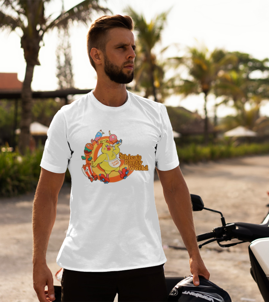 Hex Store Hex X Fnaf Chica's Party World Secret Of The Mimic 2 Party Time T-Shirt
