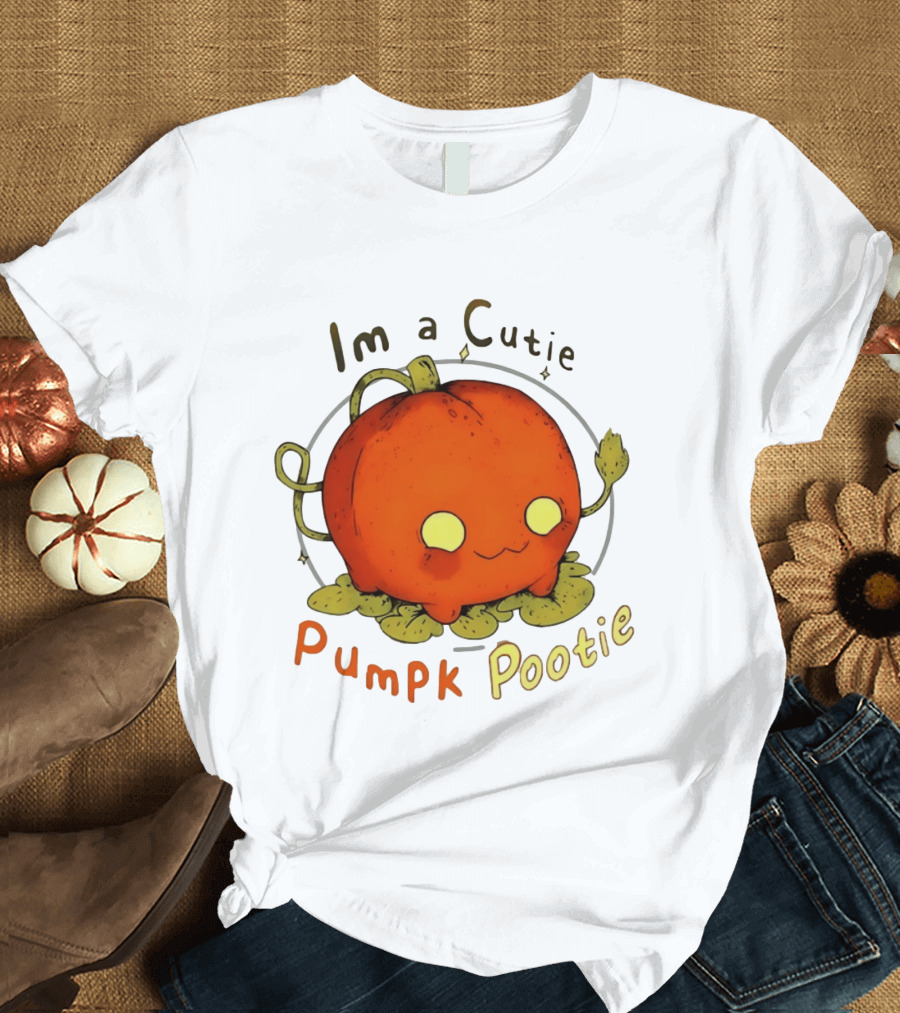 Im A Cutie Pumpk Pootie Pumpkin T-Shirt