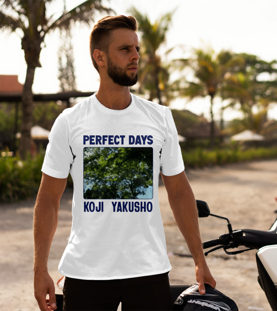 Perfect Days Koji Yakusho Forest Scene T-Shirt