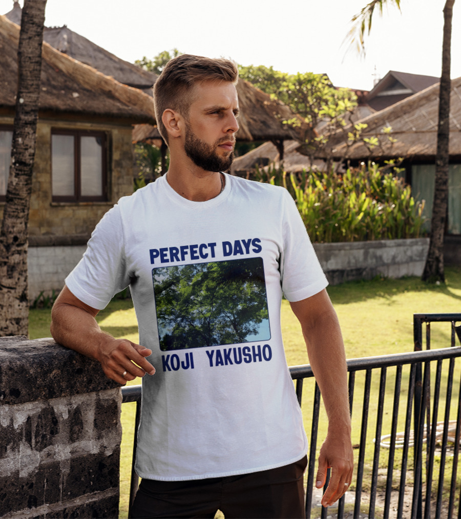 Perfect Days Koji Yakusho Forest Scene T-Shirt