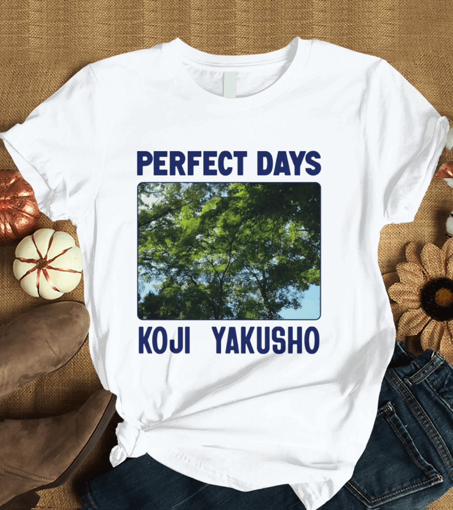 Perfect Days Koji Yakusho Forest Scene T-Shirt