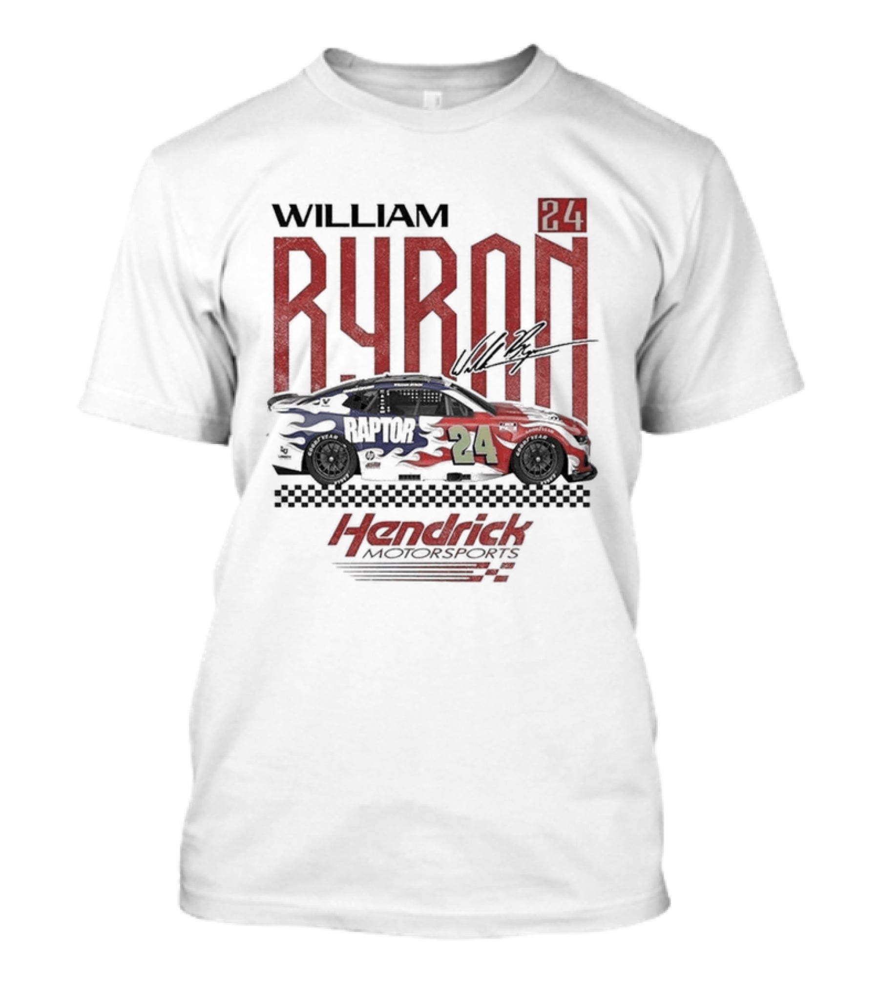 William Byron 24 Hendrick Motorsports NASCAR 2026 T-Shirt