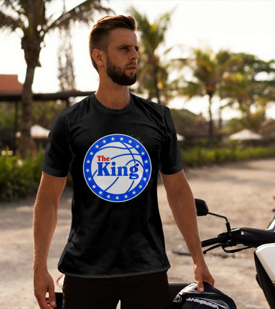 Philadelphia 76ers The King NBA Basketball Stars T-Shirt