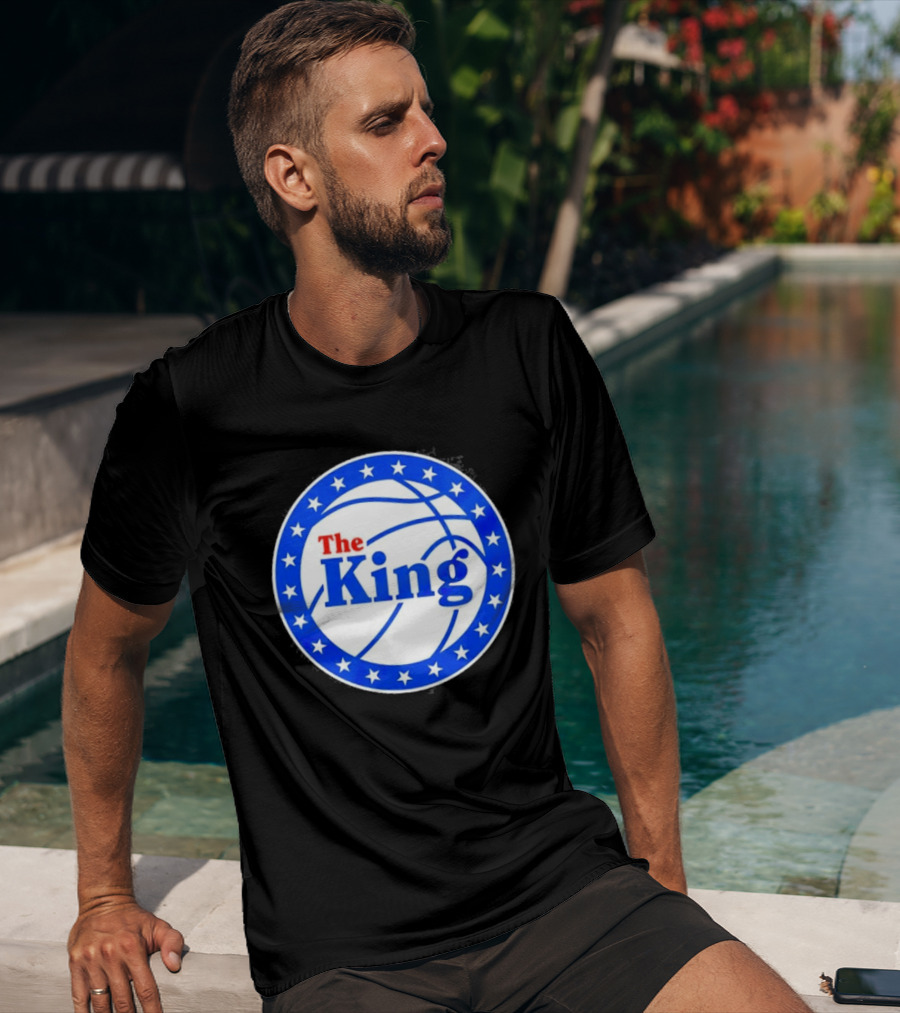 Philadelphia 76ers The King NBA Basketball Stars T-Shirt