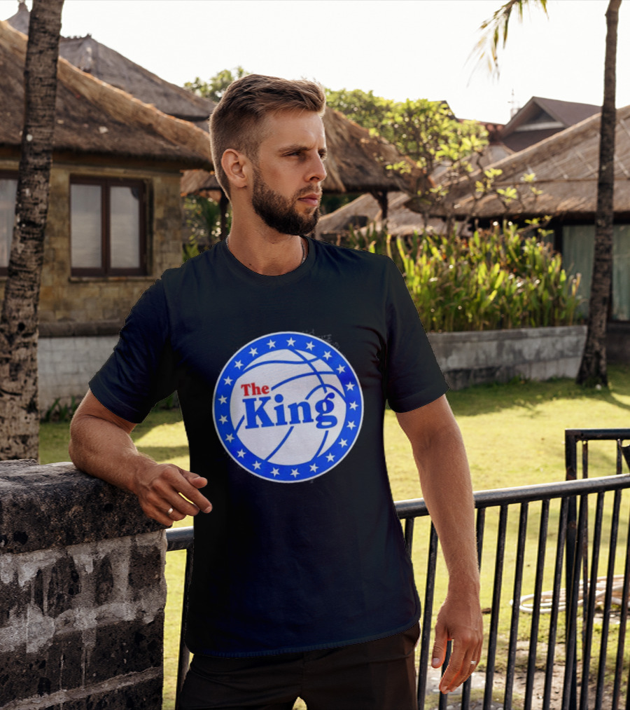 Philadelphia 76ers The King NBA Basketball Stars T-Shirt