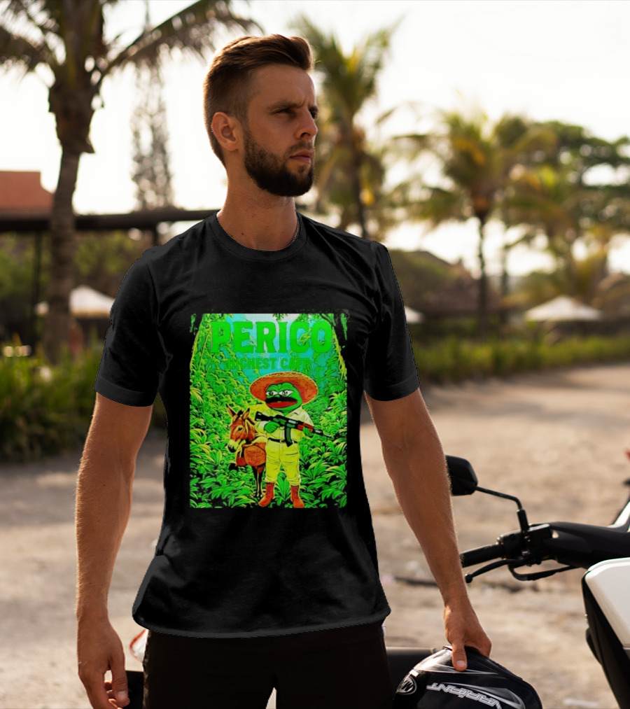 Perico Highest Caff Jungle Donkey Explorer T-Shirt