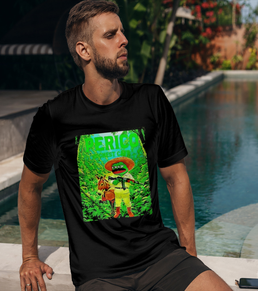 Perico Highest Caff Jungle Donkey Explorer T-Shirt