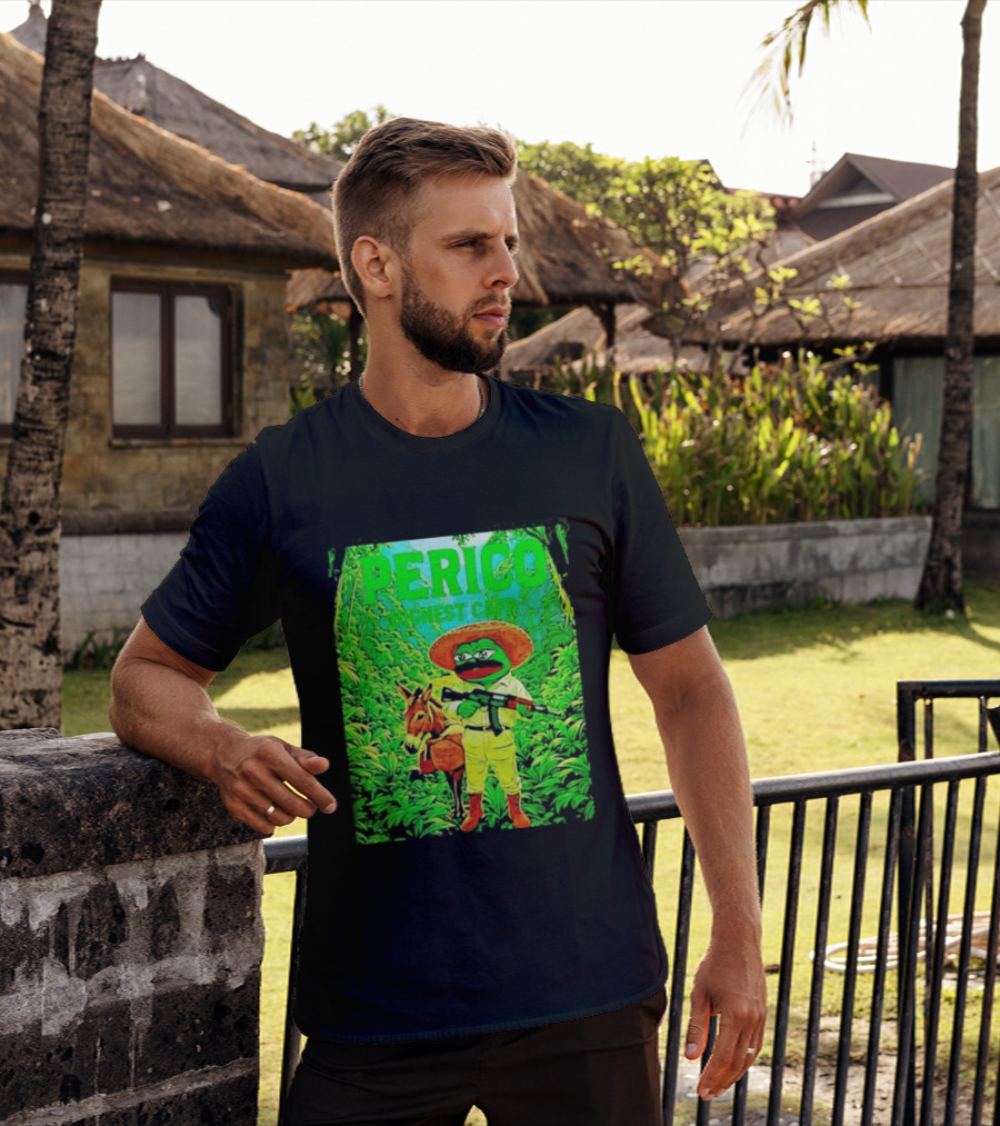 Perico Highest Caff Jungle Donkey Explorer T-Shirt