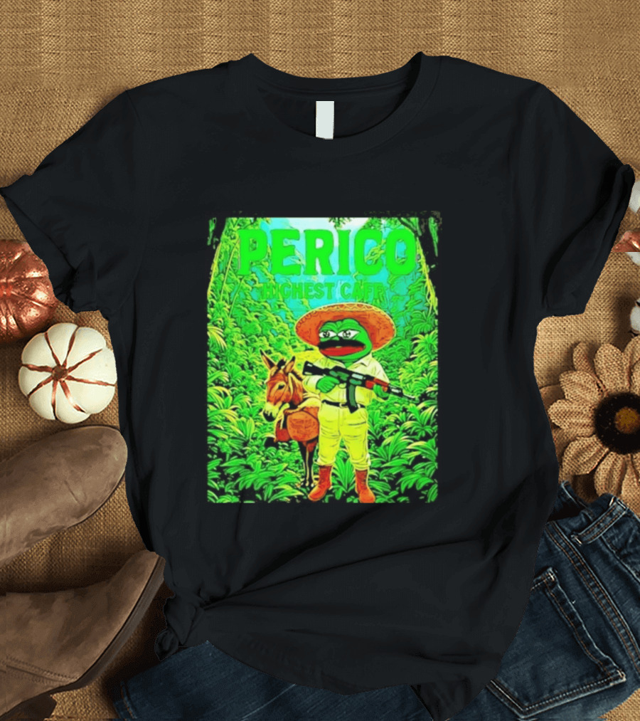 Perico Highest Caff Jungle Donkey Explorer T-Shirt