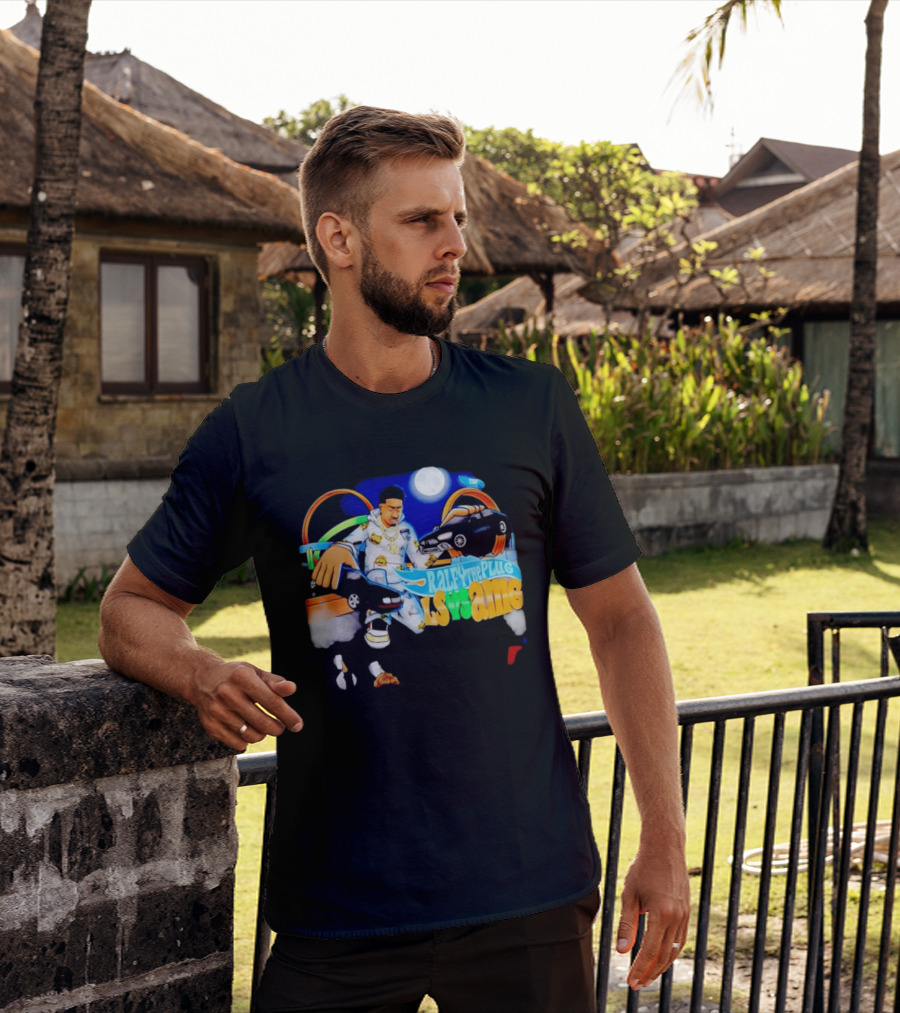 Ralfy The Plug LS Vs AMG Hot Wheels Racing Adventure With Street Style And Iconic Moonlit Scene T-Shirt