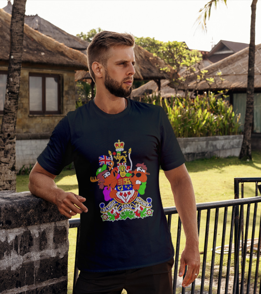 Slushy Noobz 2026 Coat Of Arms A Mari Ad Mare Martin Hamzah T-Shirt