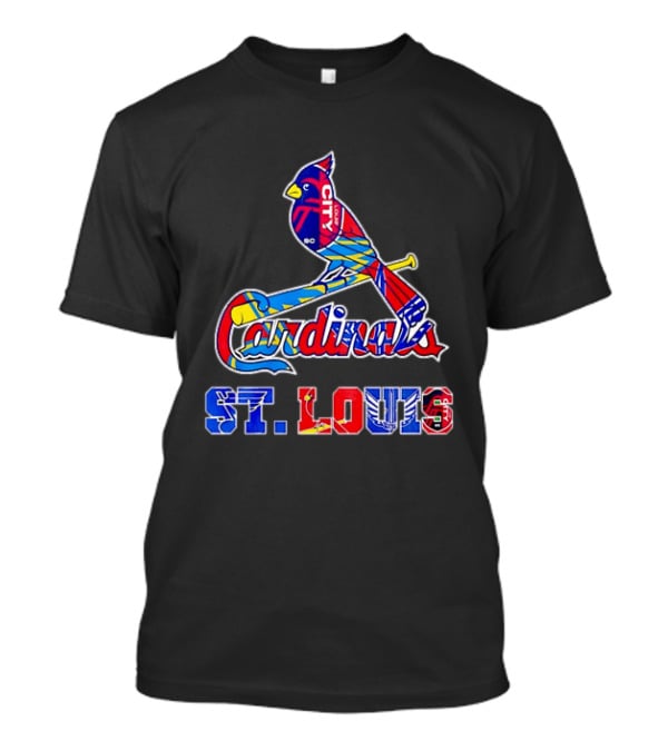 St Louis Cardinals City SC Soccer Baseball T-Shirt