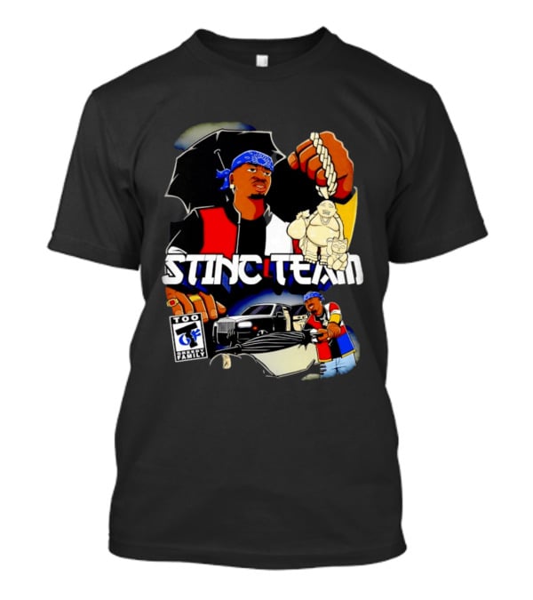 Stinc Team Too Greedy Family Urban Streetwear T-Shirt