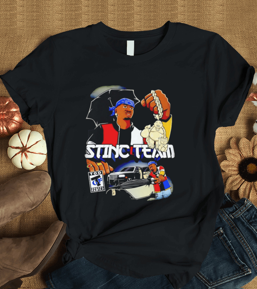 Stinc Team Too Greedy Family Urban Streetwear T-Shirt