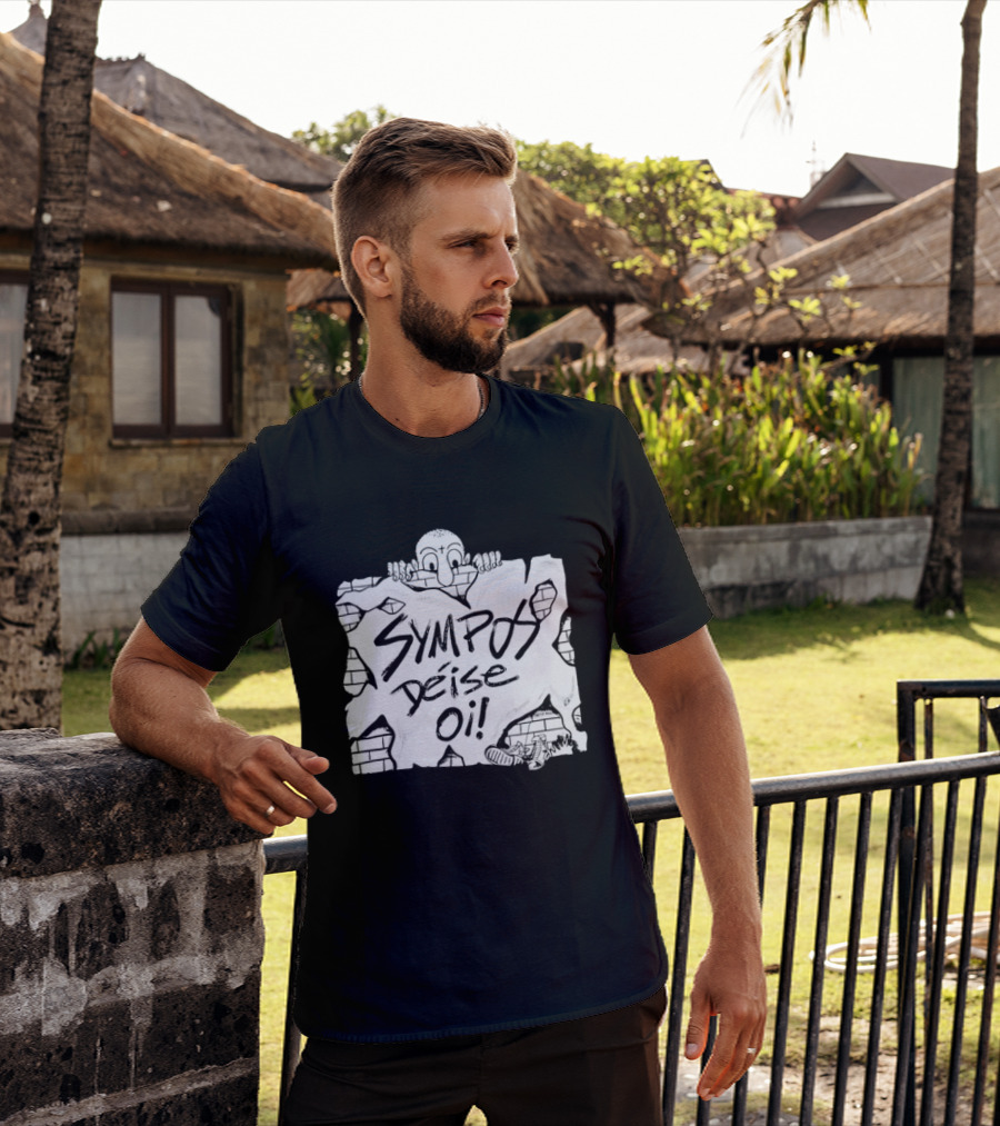 Sympos Deise Oi Skinhead Brick Wall Punk T-Shirt