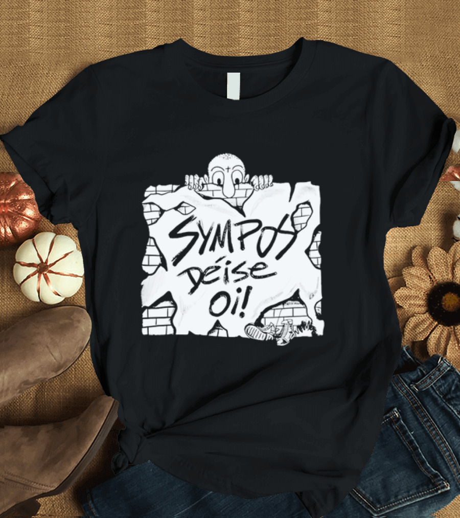 Sympos Deise Oi Skinhead Brick Wall Punk T-Shirt