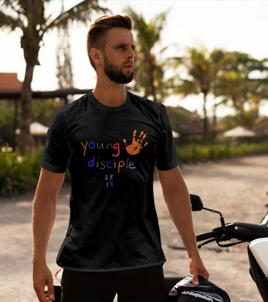 Young Disciple 2819 Handprint Colorful T-Shirt