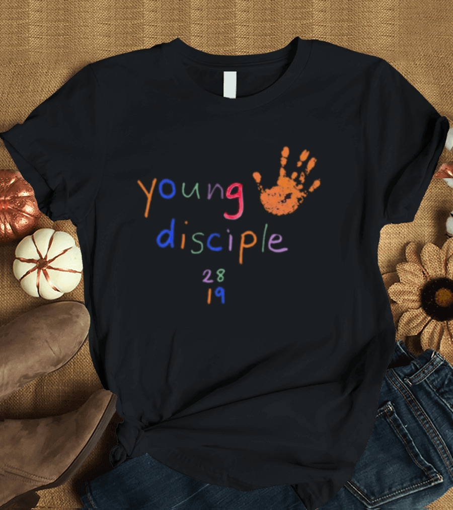 Young Disciple 2819 Handprint Colorful T-Shirt