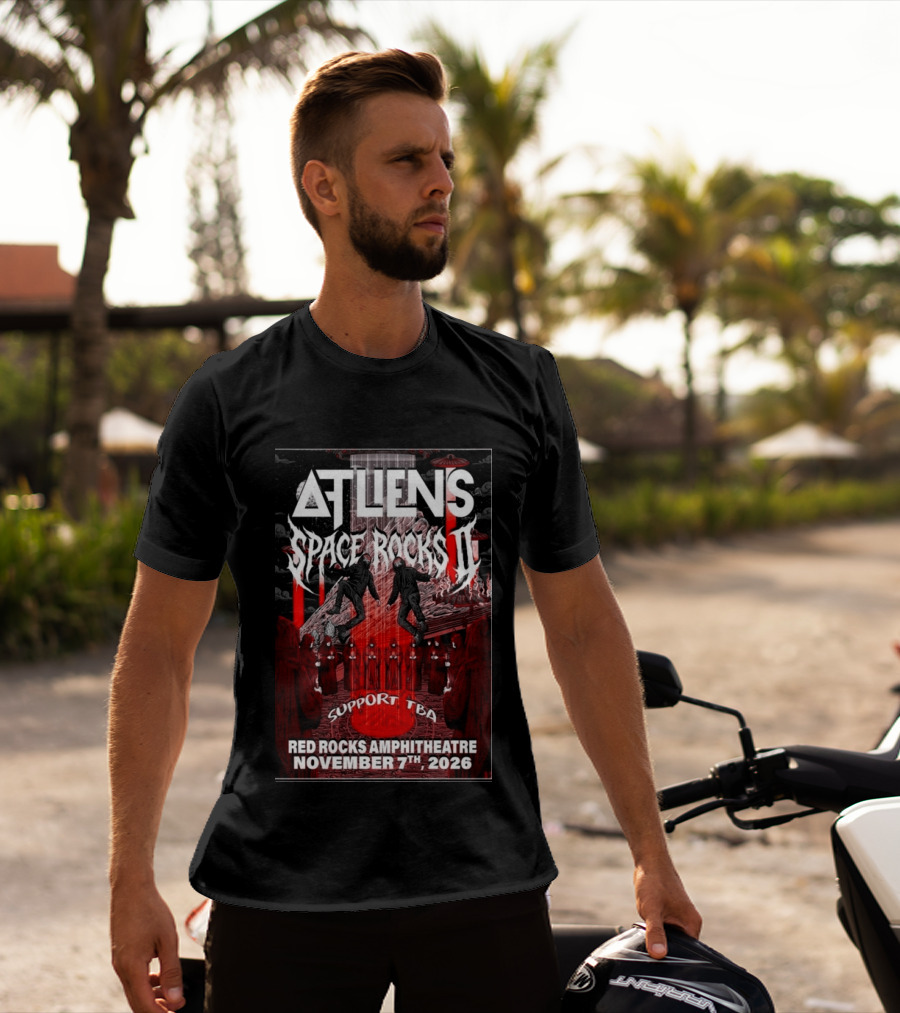 ATLIENS Space Rocks II Red Rocks Amphitheatre November 7 2026 T-Shirt