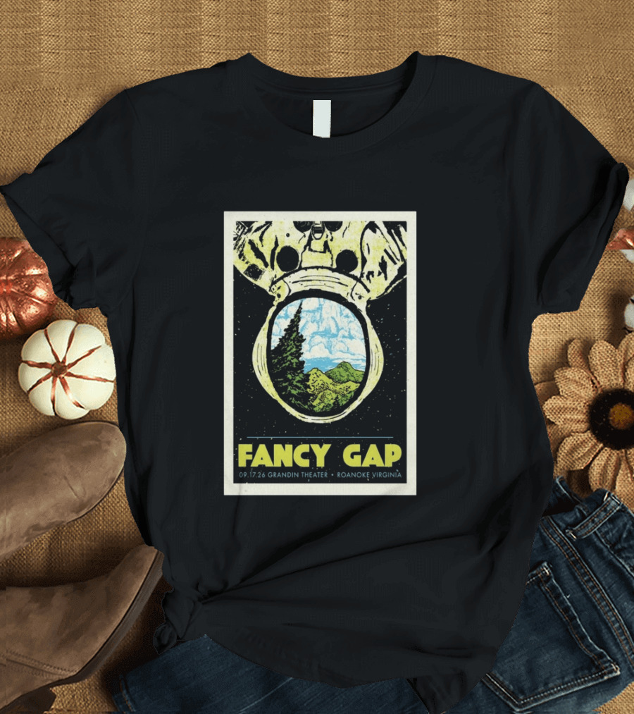 Fancy Gap 09 17 26 Grandin Theater Roanoke Virginia T-Shirt