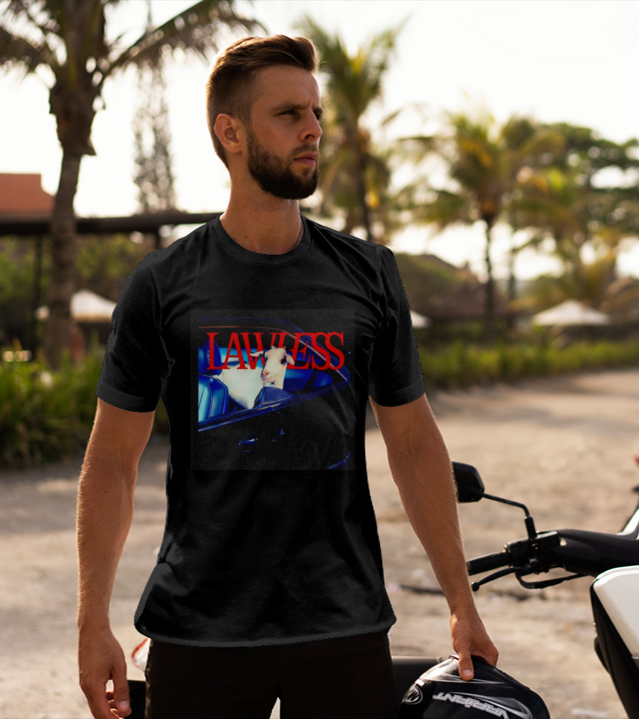 LAWLESS Goat In Car SB Driving T-Shirt