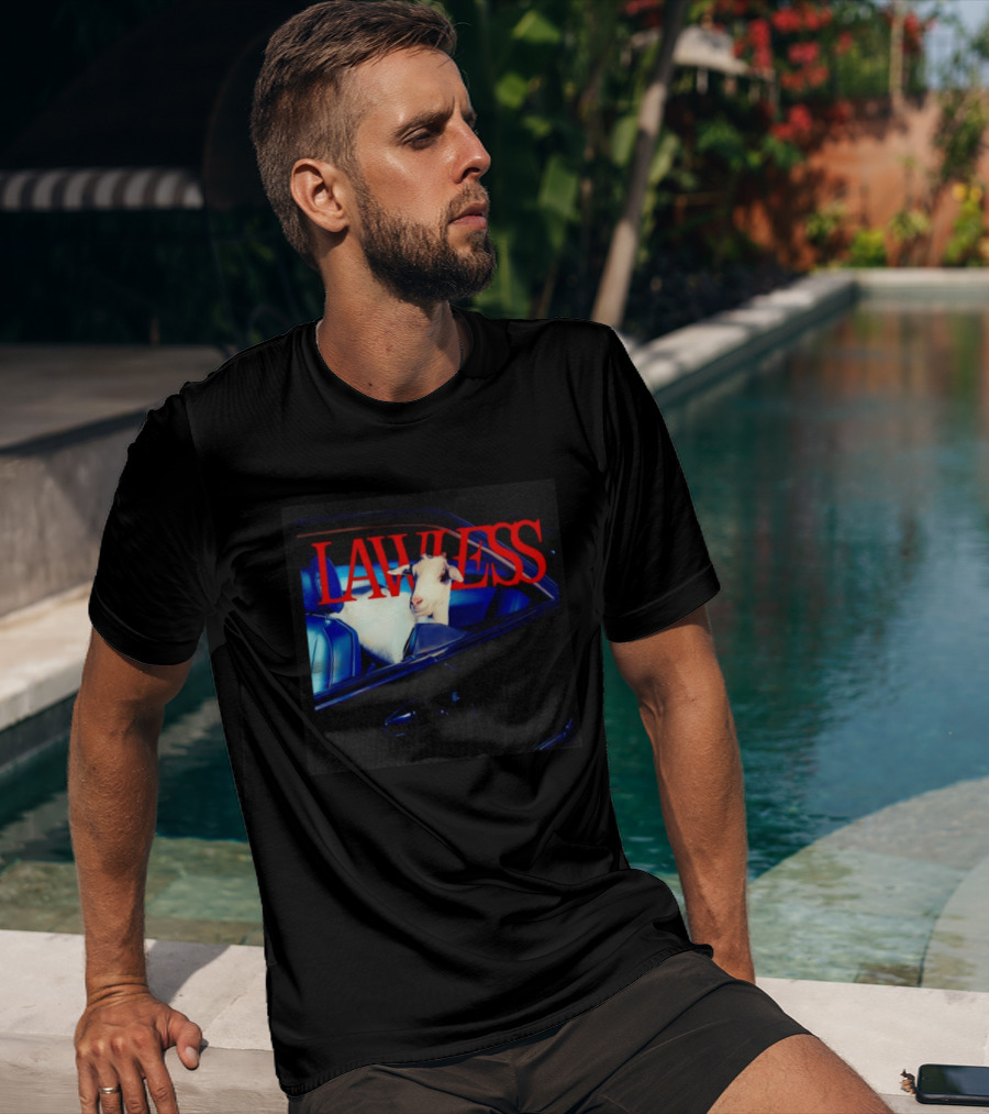 LAWLESS Goat In Car SB Driving T-Shirt