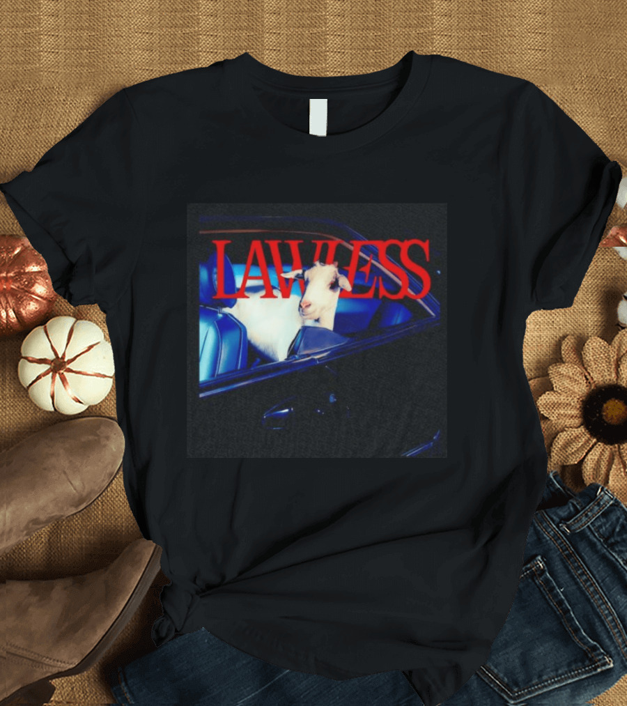 LAWLESS Goat In Car SB Driving T-Shirt