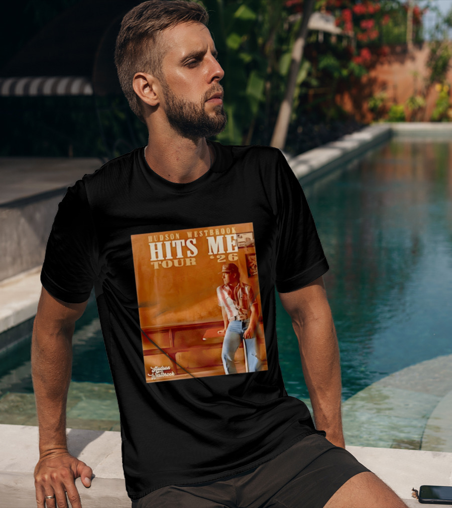 Hudson Westbrook Hits Me Tour '26 Retro Americana T-Shirt