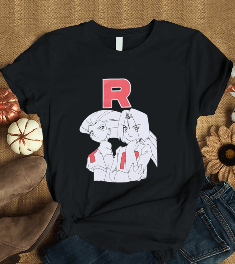 Jessie James Team Rocket R POKEMON Characters T-Shirt