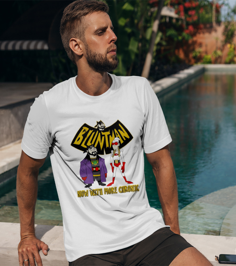 BLUNTMAN Now With More Chronic Jay And Silent Bob T-Shirt